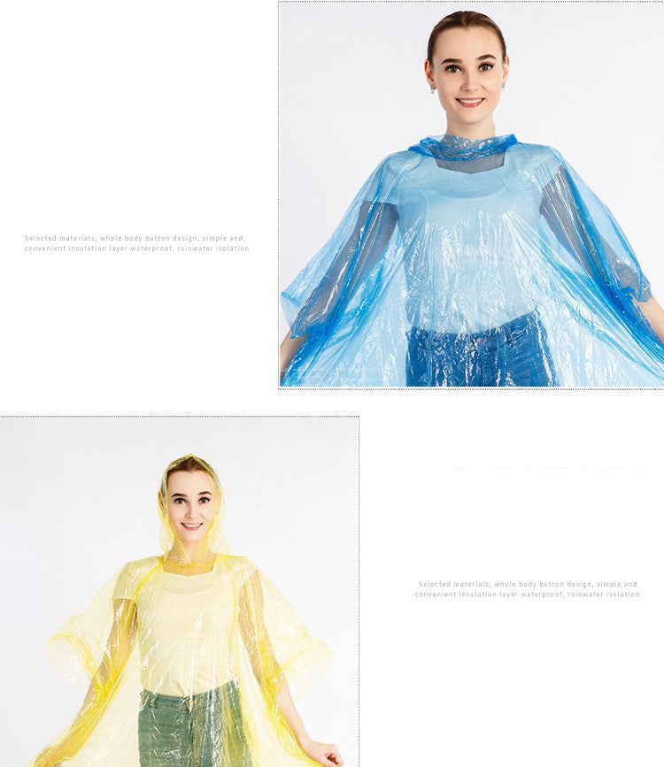 Nyckelringsregnponcho